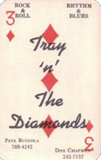 Trey 'N' the Diamonds band card
