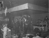 Tommy Vann & the Echoes on stage at Hollywood Park