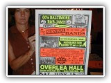 Diane Sappington displays souvenir poster